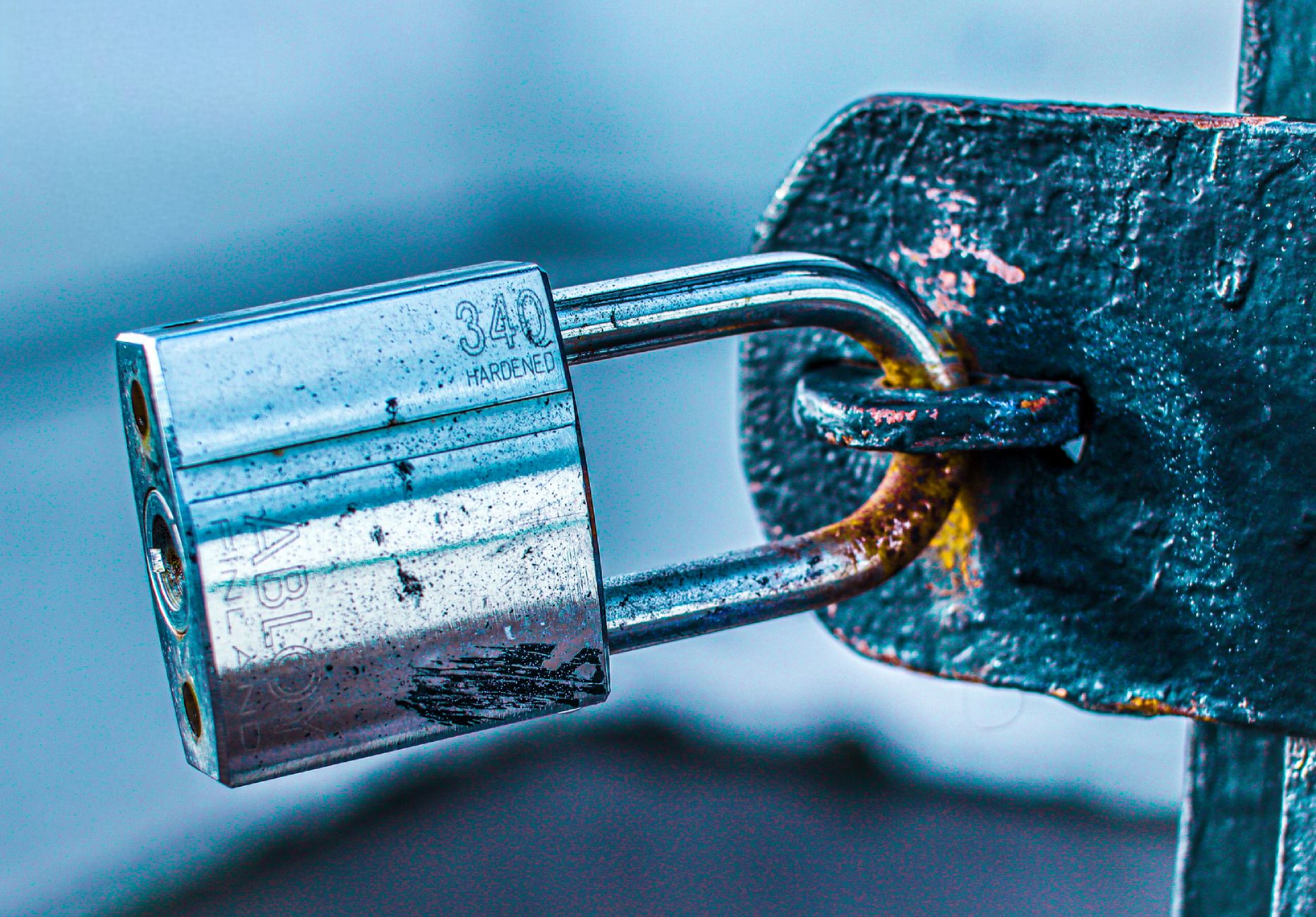 A secured lock